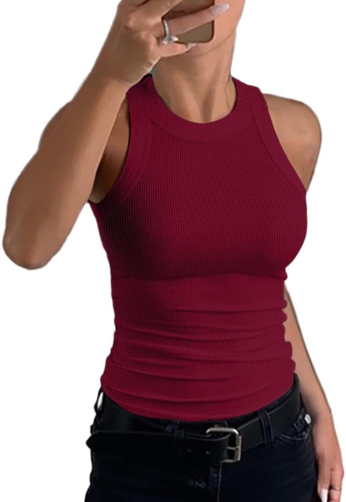 Skanto | Dame Ribbe-Ryggefri Tanktop
