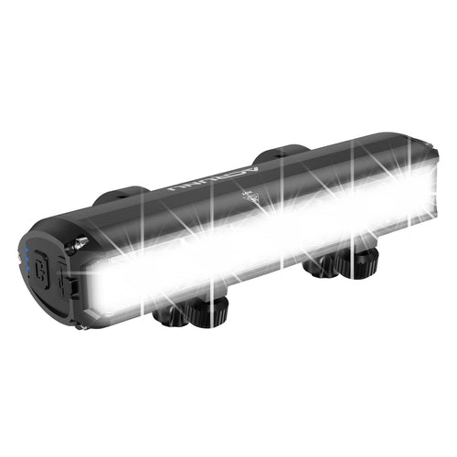 Skanto | 2600 Lumen Sykkellys, Usb Oppladbare Sykkellys, Super Lys Sterke 5 Led Sykkellys For Nattkjøring, Vanntett Sykkel Hodelykt Med Power Bank Funksjon, 4 Lysinnstillinger