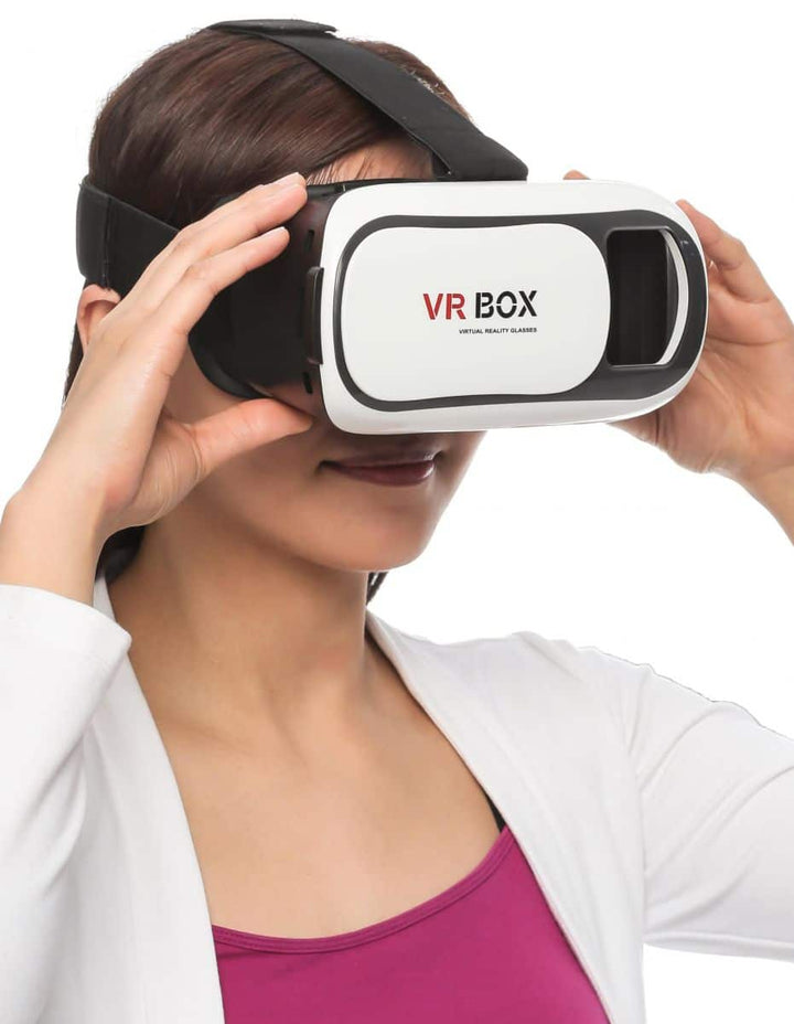 VR-Hodesett-Briller 2.0 - Smarttelefon "VR-Box" Virtuell Virkelighet 3D | Skanto
