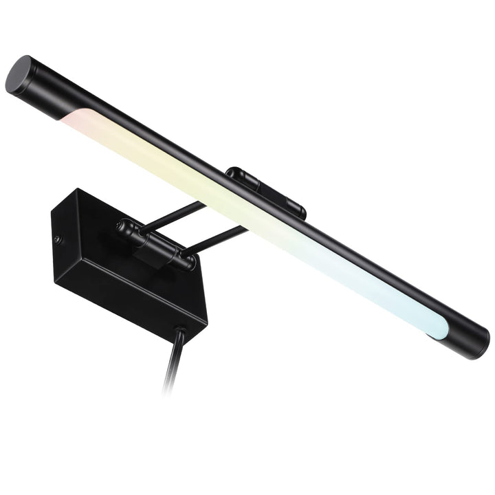 Skanto | Leonlite Dimbar Led Bilderlys, 3Cct, Cri90, Metall, Veggkunst, Svart, Et