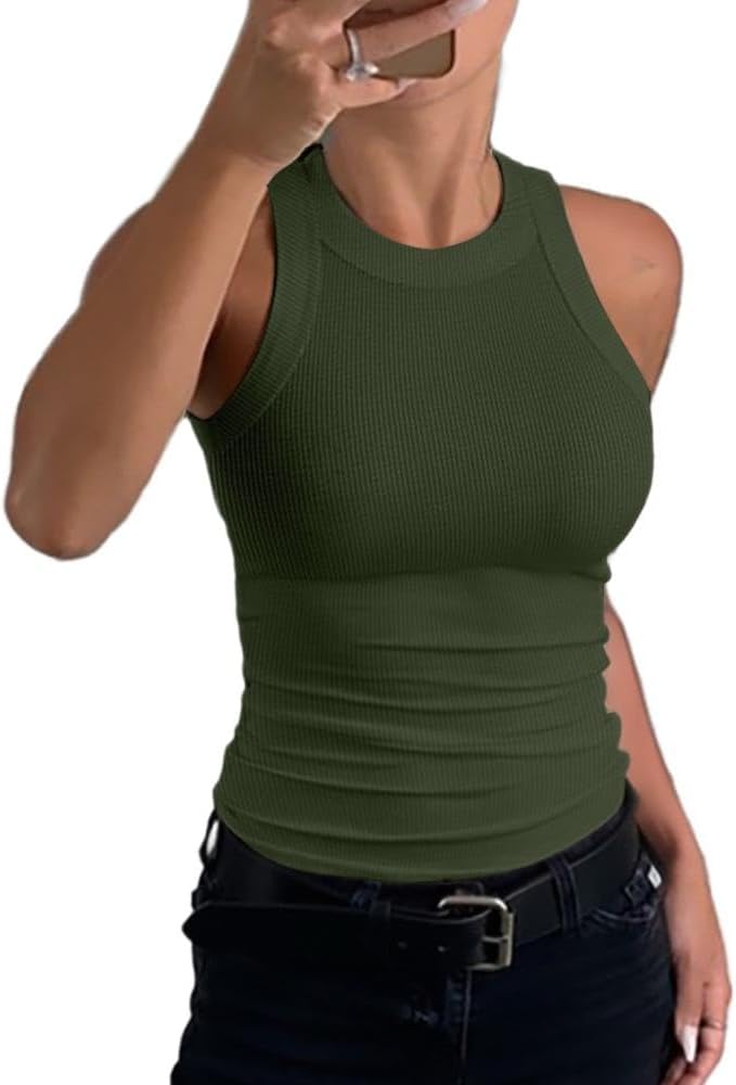 Skanto | Dame Ribbe-Ryggefri Tanktop