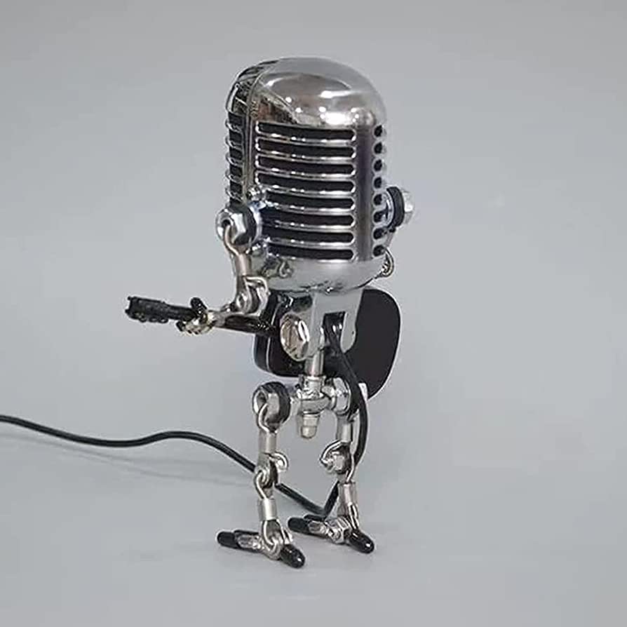 Skanto | RoboGlow - Roboter skrivebordlampe - Justerbar LED - Unik design