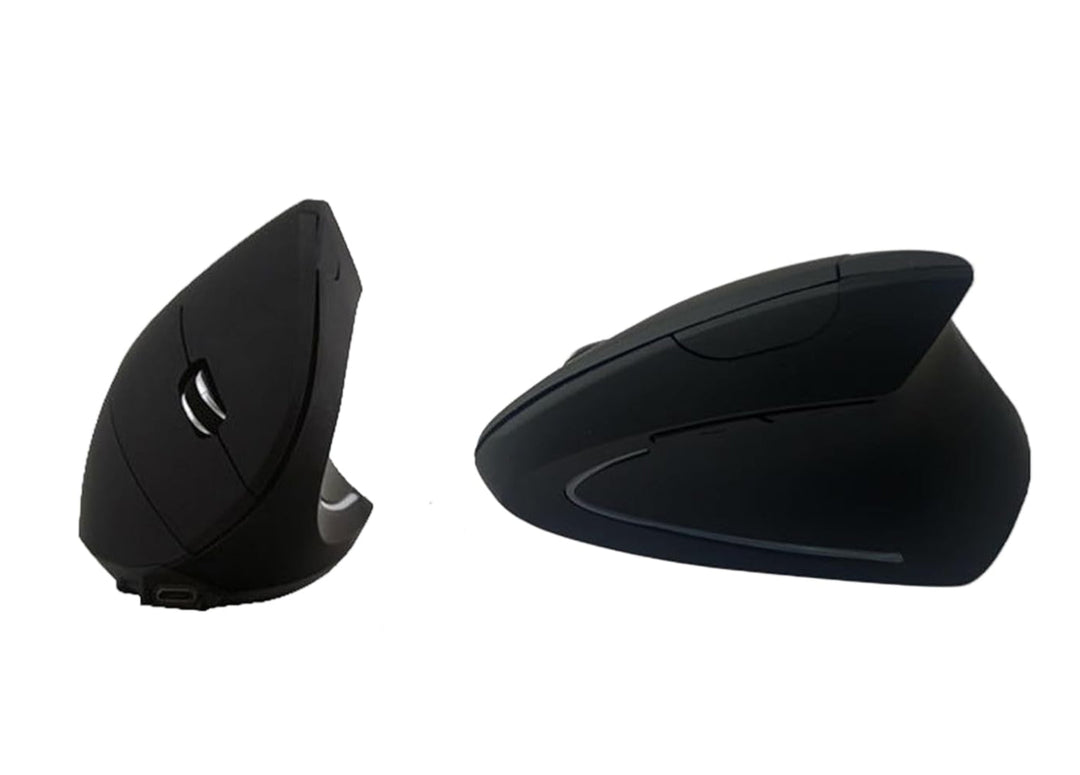 Skanto | Oppladbar Ergonomisk Vertikal Trådløs Mus – Elvion