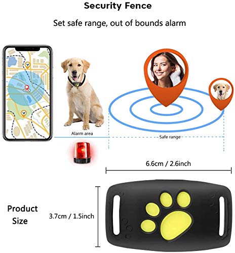 Skanto | Smart GPS Pet Collar med Sanntidssporing, Geo-Gjerdevarsler & Søvntilstand for Katter og Hunder
