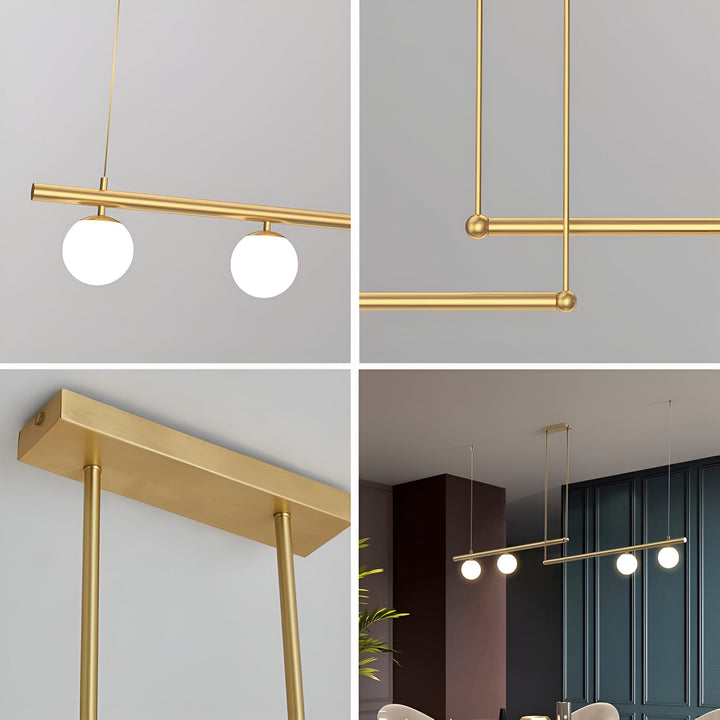 Skanto |Nordisk Glass Linear Luksus Pendellampe