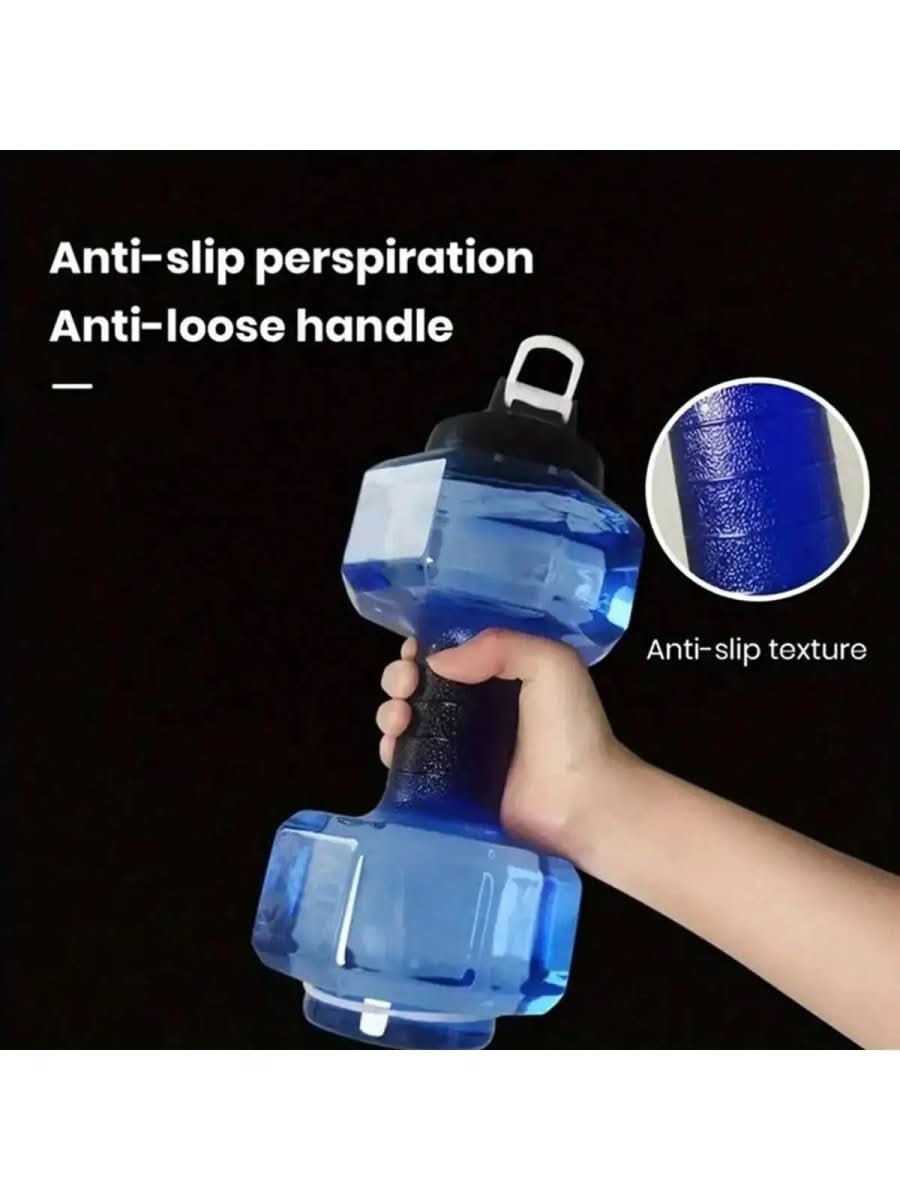 Skanto | Dumbbell vannflaske 550ml for fitness & hverdagsliv | 2-i-1 design