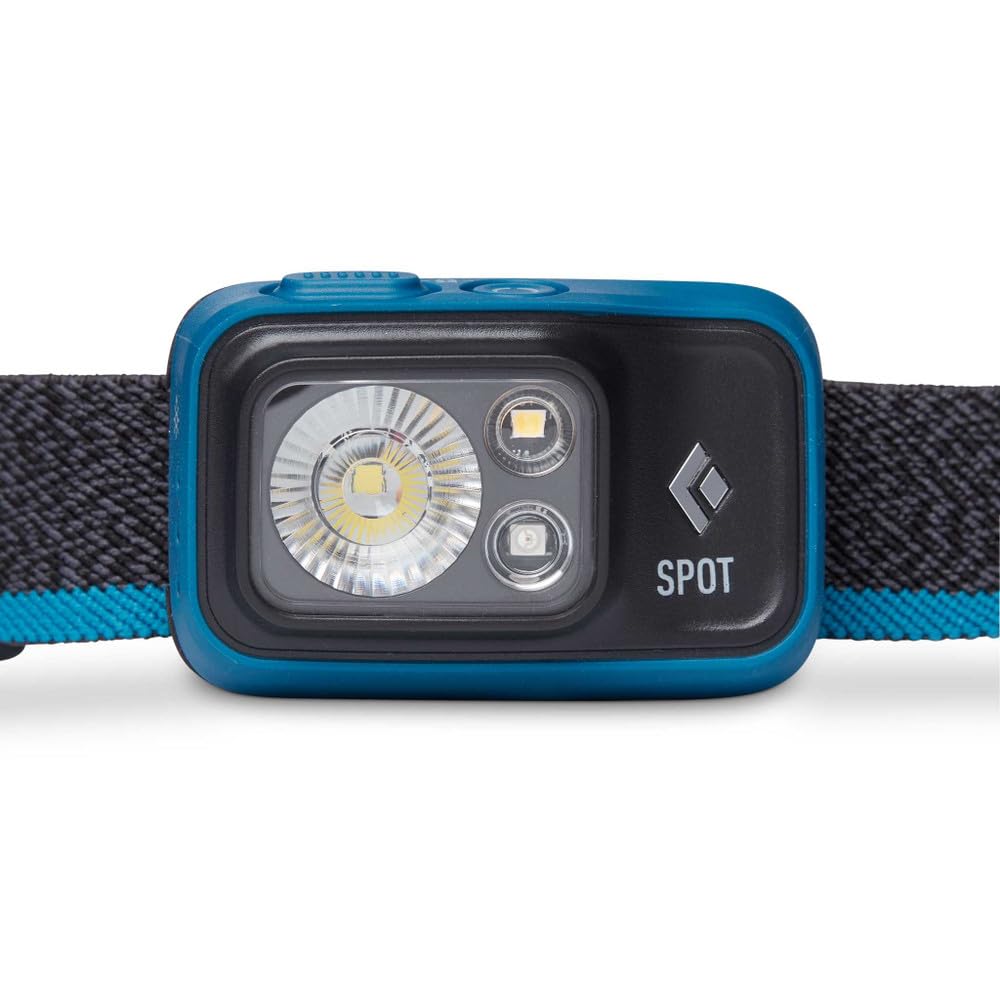 Skanto | Black Diamond Spot 400 Lumen Led Hodelykt - Azul, One Size, Aluminium Material