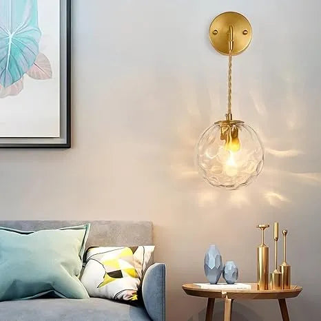 Skanto | SphereLuxe – Skandinavisk Vegglampe med Justerbart Lys
