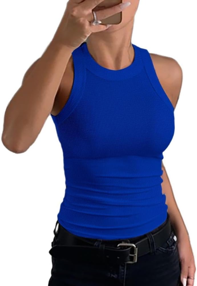 Skanto | Dame Ribbe-Ryggefri Tanktop