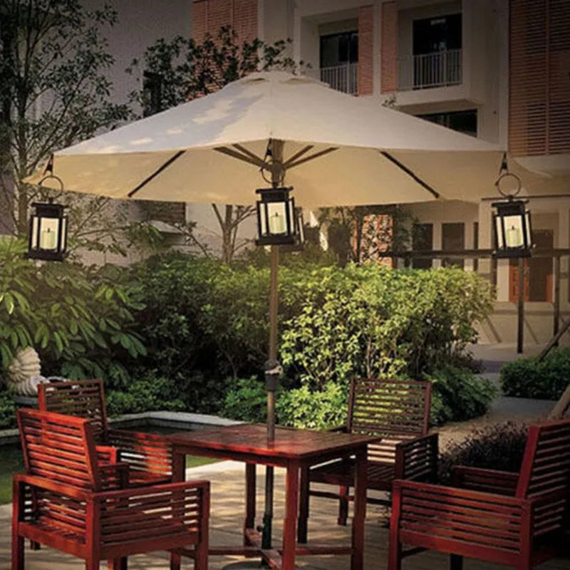 Skanto | Sollys med LED-lys – Hengelampe for hage og terrasse, dekorativt lys for utendørs