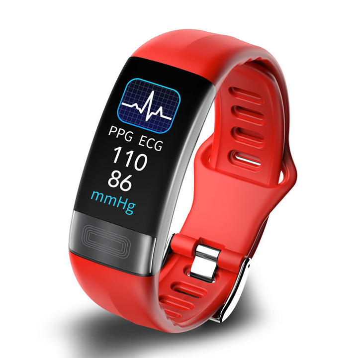 Smart armbånd Blodtrykk Monitor EKG, Hjertefrekvens, Oksygenmetning & Søvn Tracker FDA Godkjent