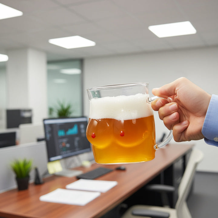 Skanto | Dobbelveggs Chesty Form Glass Morsom Kopp