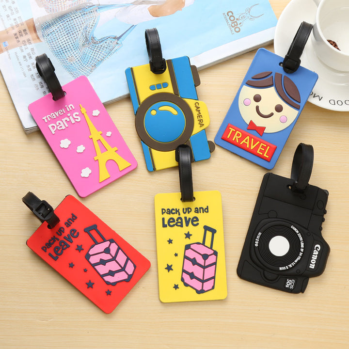 Unisex Creative Camera-Shaped Luggage Tag Skanto