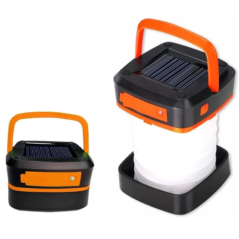 Skanto | Oppladbar solenergi LED campinglanterne