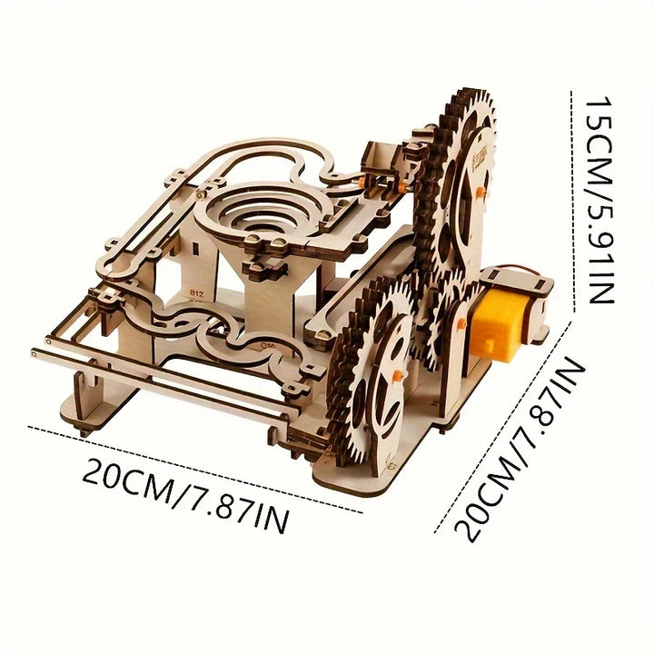 TrackMaster 3D Ball Track Puzzle – DIY mekanisk byggesett for tenåringer og voksne Skanto