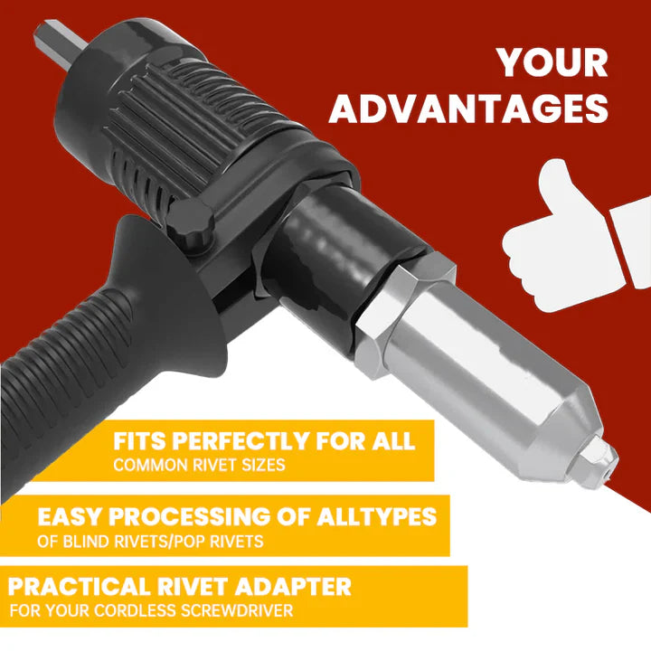 Nail Plier Adapter for Battery Drill – SpeedRivet | Skanto
