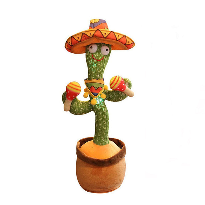 Dancing Cactus | Interaktiv Dansende Kaktus Plysj Leke | Skanto