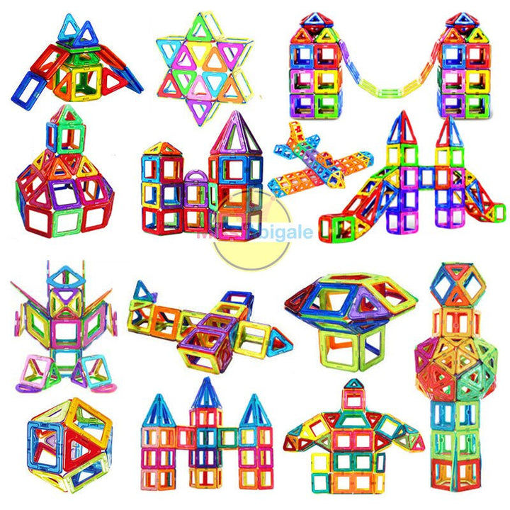 MagneticBlocks – Kreative Utdanningsbyggesett for Barn Skanto