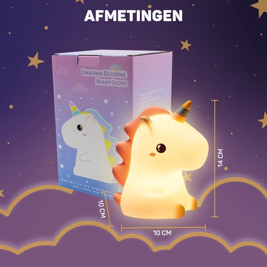 Unicorn Nattlys - DreamCrest | Skanto