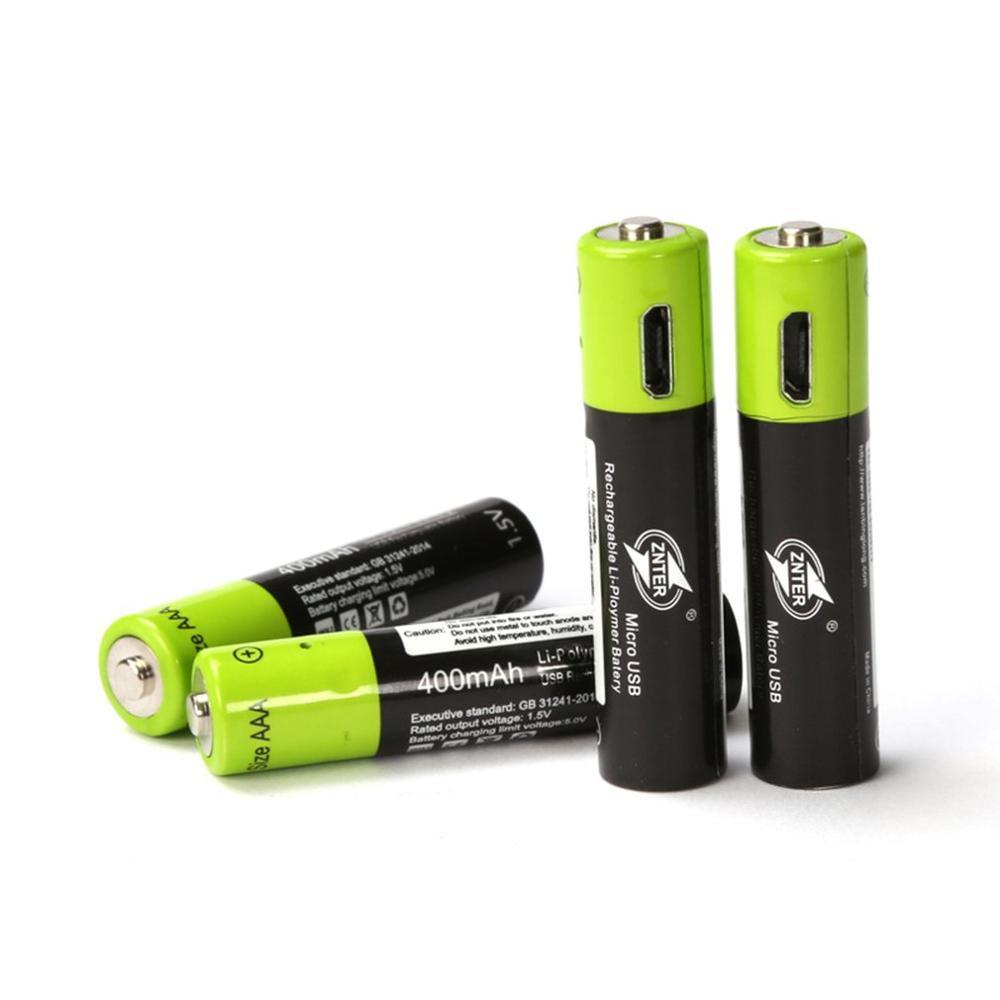 Skanto | USB oppladbare batterier AAA