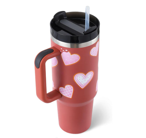 Skanto | ChillMug - Isolert Drikkekopp med Strå