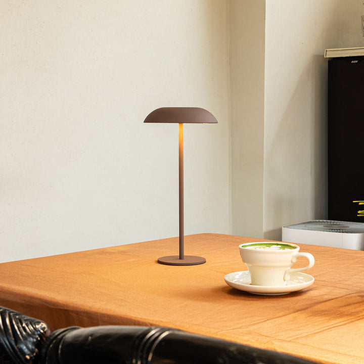 Skanto | Orbella trådløs LED bordlampe med berøringskontroll – Elegant rund moderne design