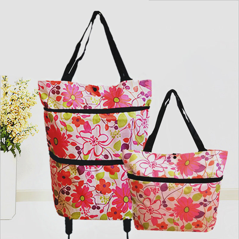 Foldbar Handlebag med Hjul | Skanto