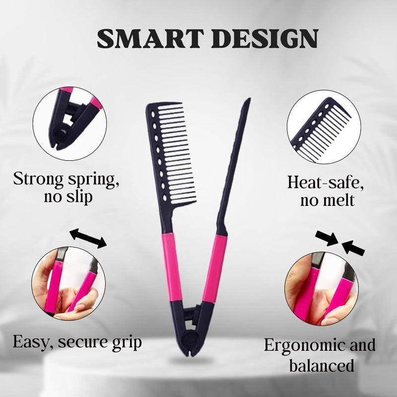 Skanto | Varmeresistent V Hårstyling Kam