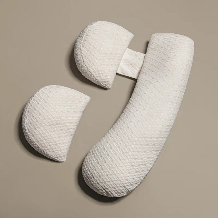 ComfyMama U-formet graviditetpute – Full kroppsstøtte & vaskbart trekk | Skanto