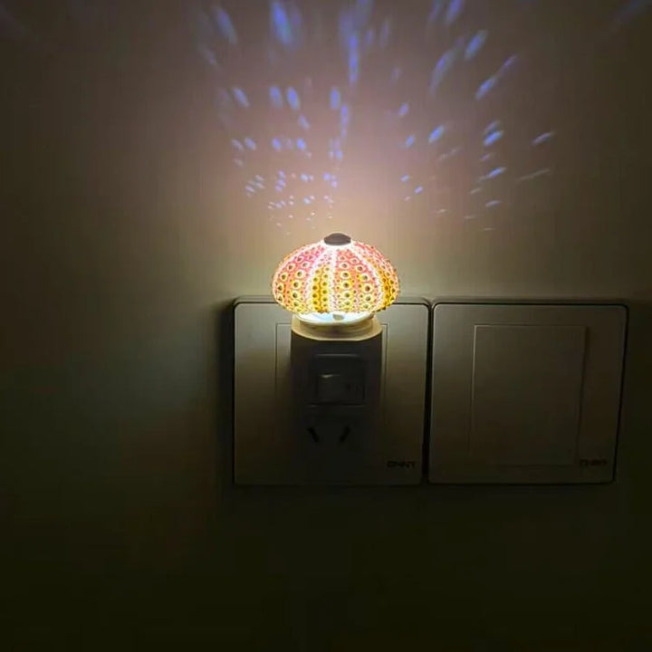 Skanto | LumiCraft – Unik DIY bordlampe med naturlig sjøskjell for en koselig dekor