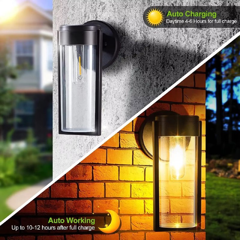 Skanto | Solenergidrevet Vegglampe