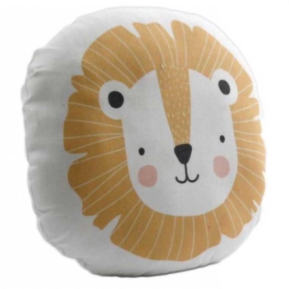 25 cm, barnepute med løvehode