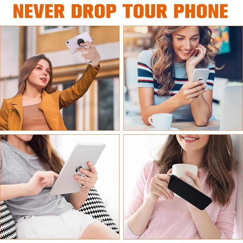 Skanto | FlexiRing 360° Magnetisk Telefonholder & Stativ