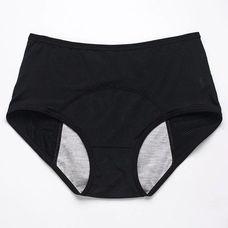 Lekkasje-sikre beskyttelseshorts med høy midje
