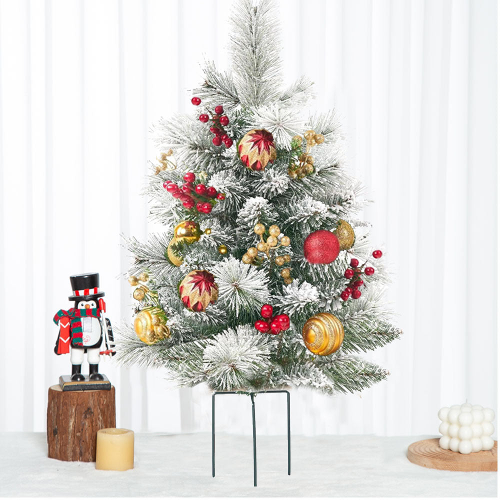 Skanto | Forhåndsbelyst kunstig juletre