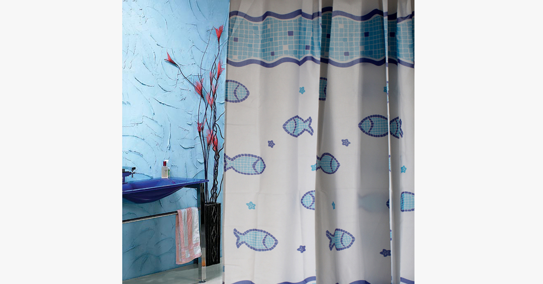 Skanto | Vanntett Duschgardin - Fisk Design