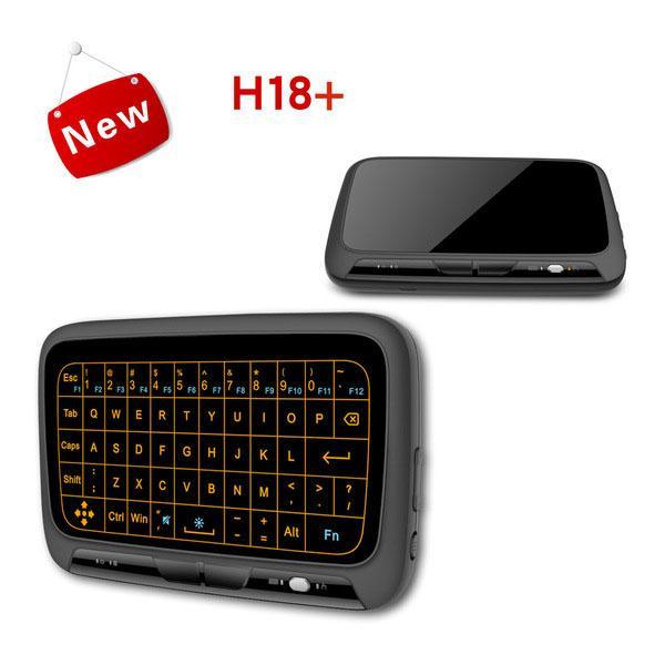 Skanto | H18+ Bakgrunnsbelyst Mini Trådløst Full Touchpad Tastatur