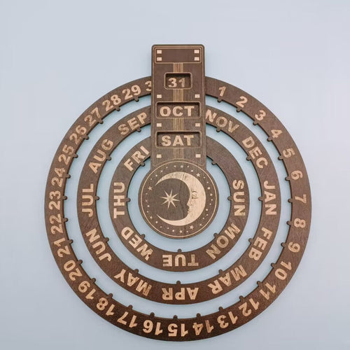 Skanto | Tre Roterende Sirkulær Perpetual Kalender
