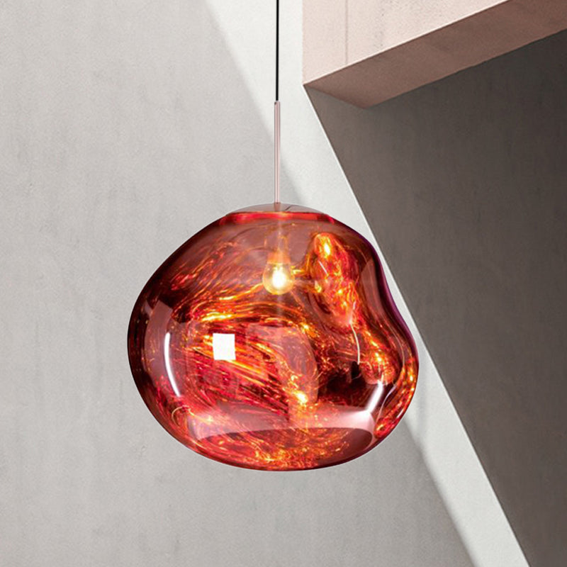 Moderne Glass Ceiling Lamp - LunaLux | Skanto