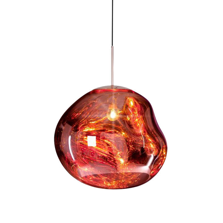 Moderne Glass Ceiling Lamp - LunaLux | Skanto