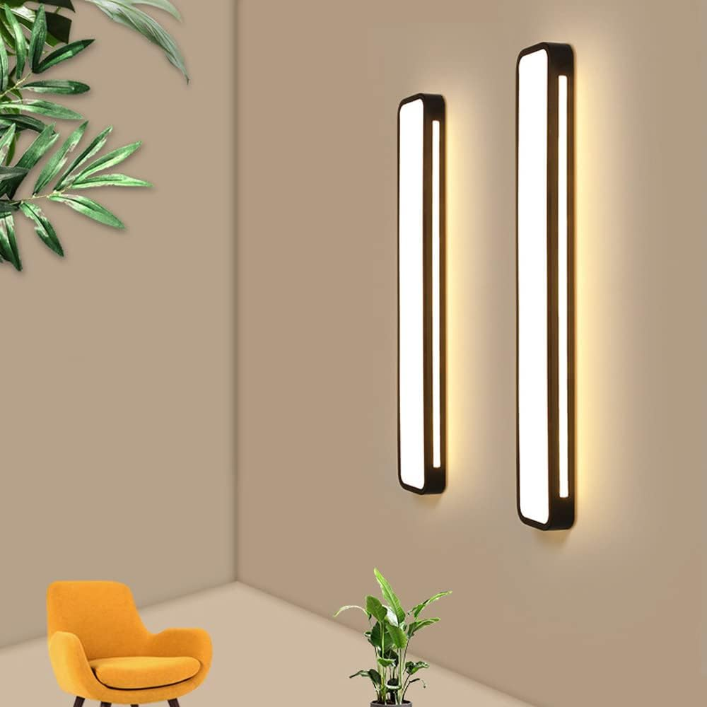 Nordiske minimalistiske lange LED-Deckenleuchte