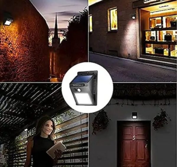 Sett med 5 solcelle LED utendørslys – LumaPath | Skanto