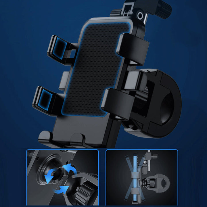 Skanto | Motorsykkel Telefonholder med Paraply