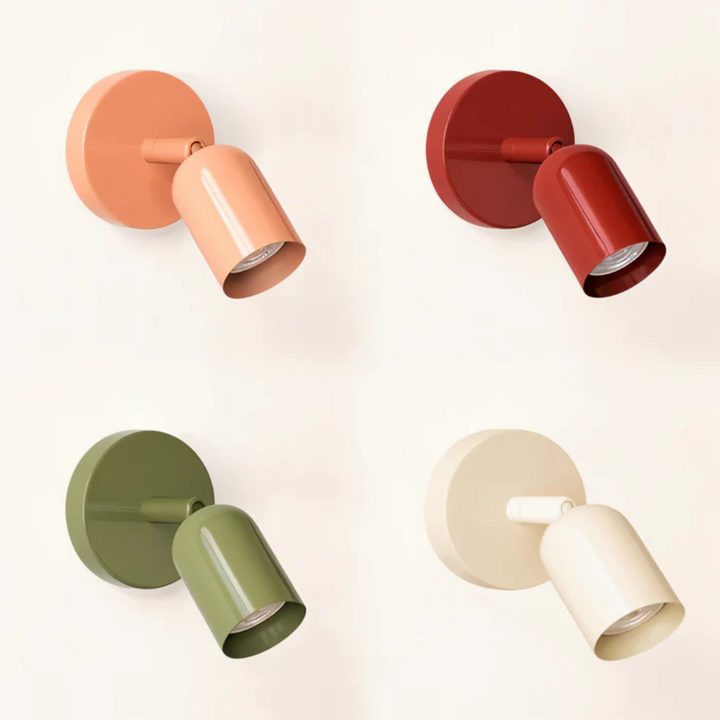 Skanto | Minimalistisk Macaron LED Vegglampe