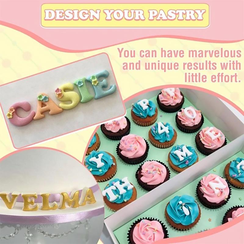 Alphabet Fondant Plunger Cutter | Skanto