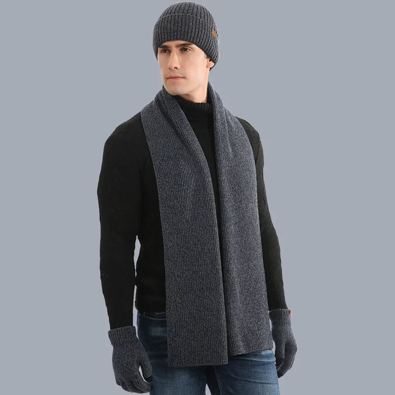 ArcticStyle – Trendy Vintersett med Lue og Vanter Skanto