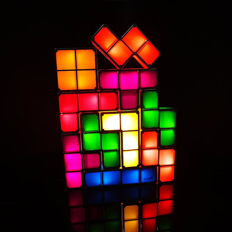 Modulær Tetris-lampe - LumiBlocks | Skanto