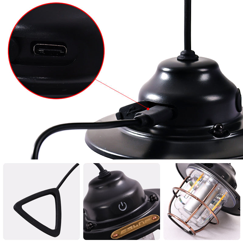 Skanto | Retro Vanntett LED Campinglys