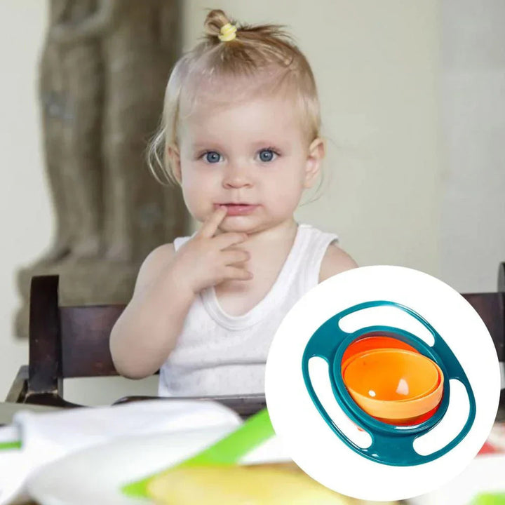 SpinSafe Baby Bowl Anti-Drip 360° | Skanto