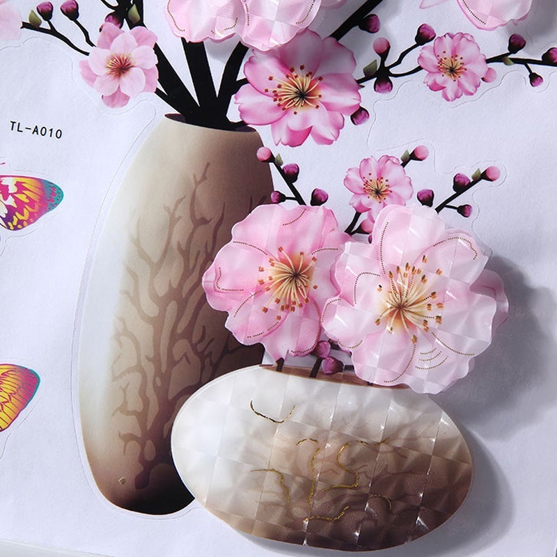 Skanto | DIY Plantevase 3D Stereo Klistremerke Selvklebende